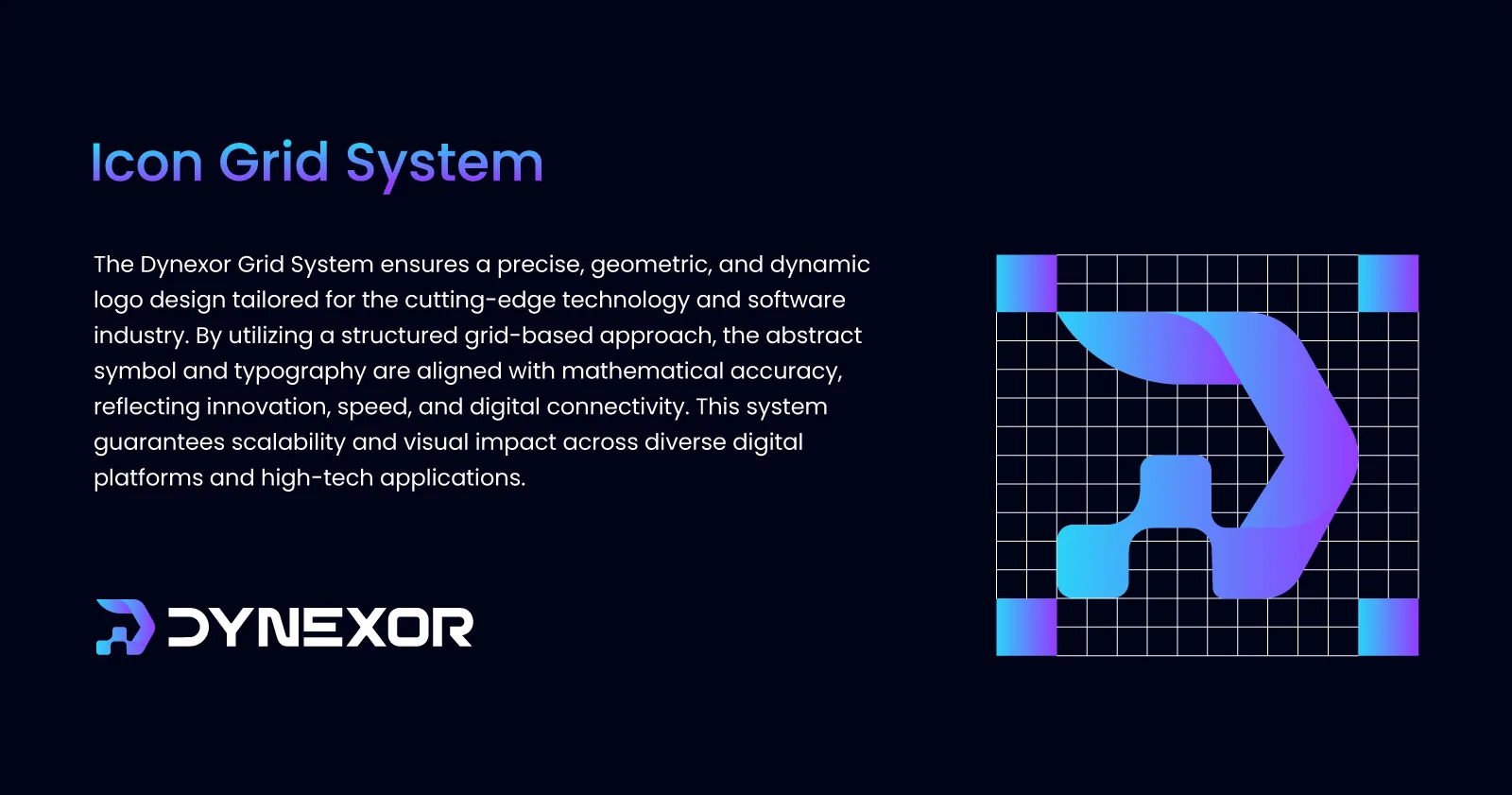 Dynexor brand identity — selected work 2