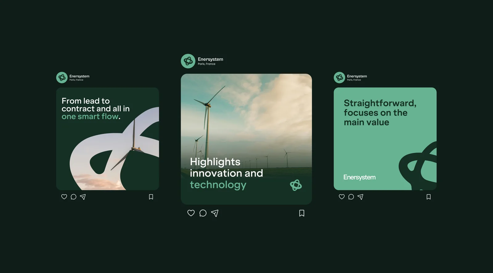 Enersystem brand identity — selected work 4